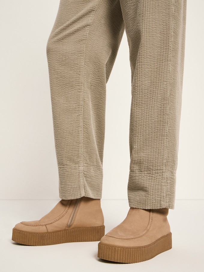 Kord Hose mit Gummizug (GOTS) from LANIUS