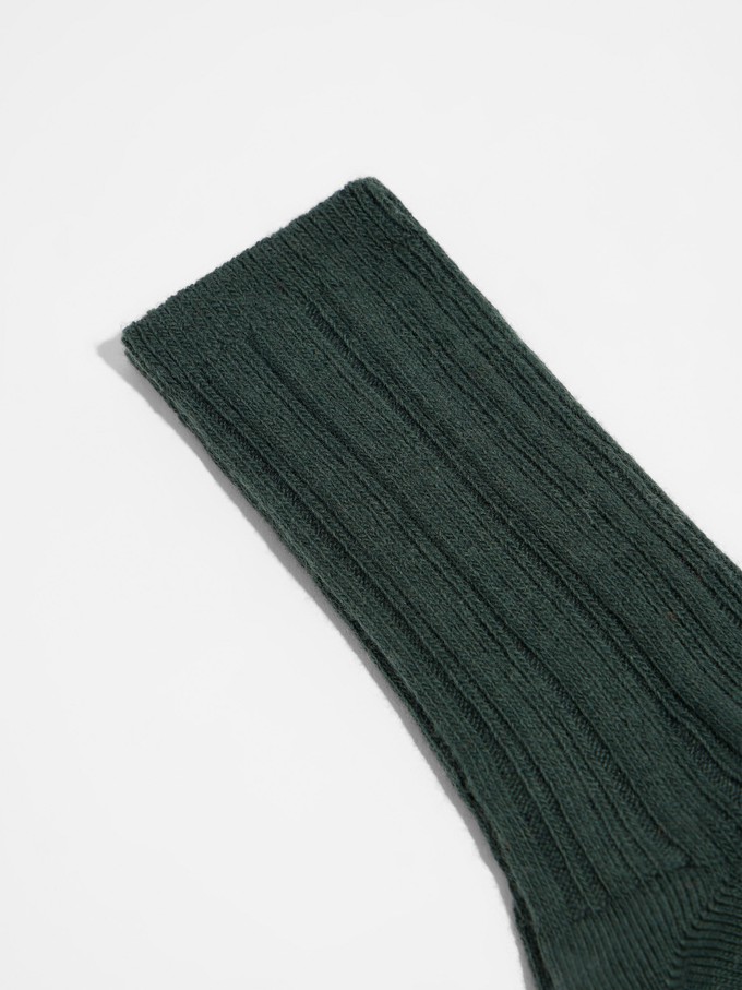 Rippenstrick Socken (GOTS) from LANIUS