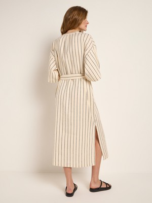 Streifen-Kaftankleid (OCS) from LANIUS