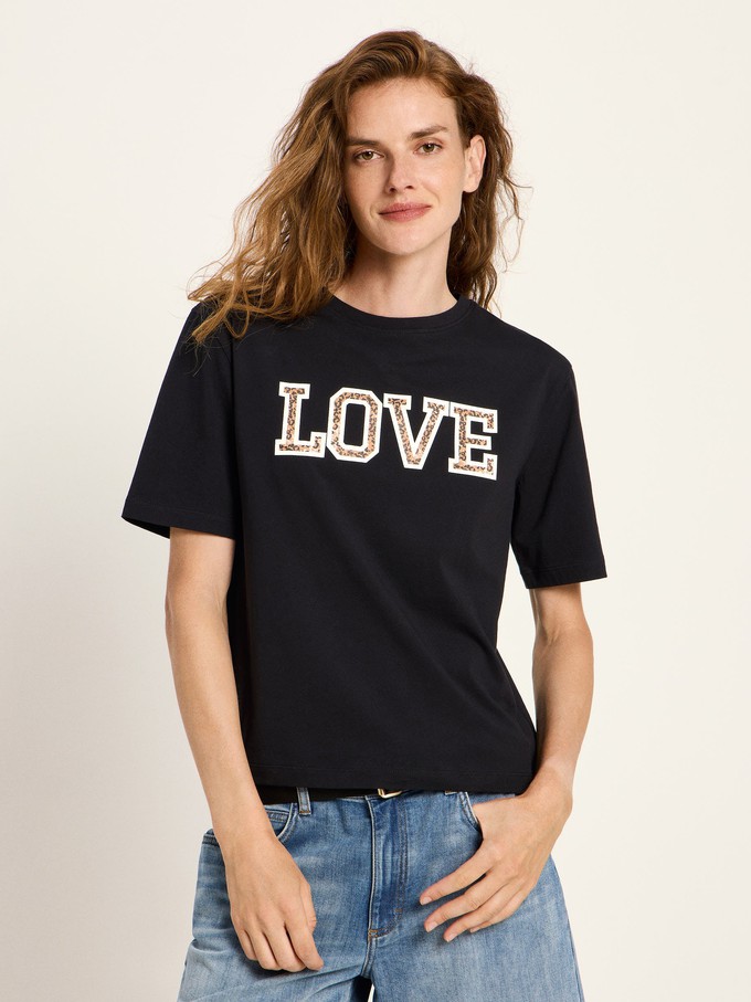 Statementshirt LOVE (GOTS) from LANIUS