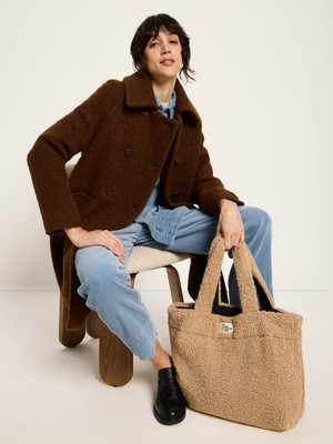 Wattierte Teddy Tasche (GRS) from LANIUS