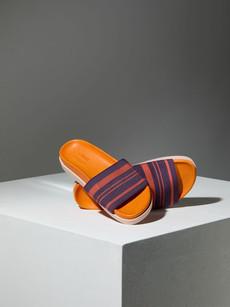 Gestreifte Pantolette via LANIUS