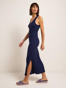 Maxikleid in Rippoptik via LANIUS