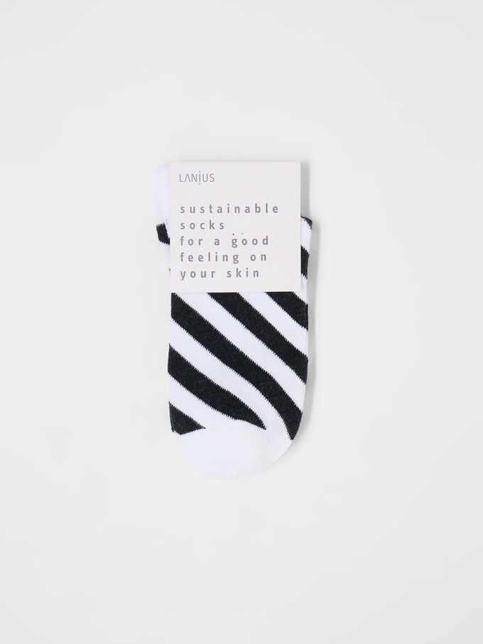 Sneaker Socken Blockstreifen (GOTS) from LANIUS