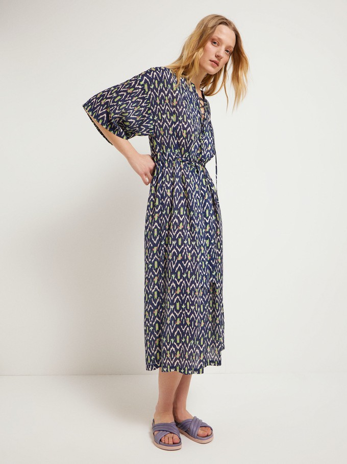 Kaftankleid Print Ikat from LANIUS