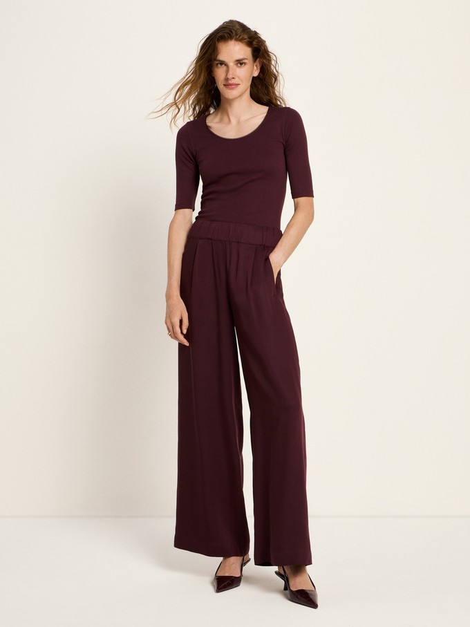 Hose mit weitem Bein from LANIUS