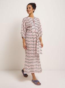 Kaftankleid Print Ikat via LANIUS