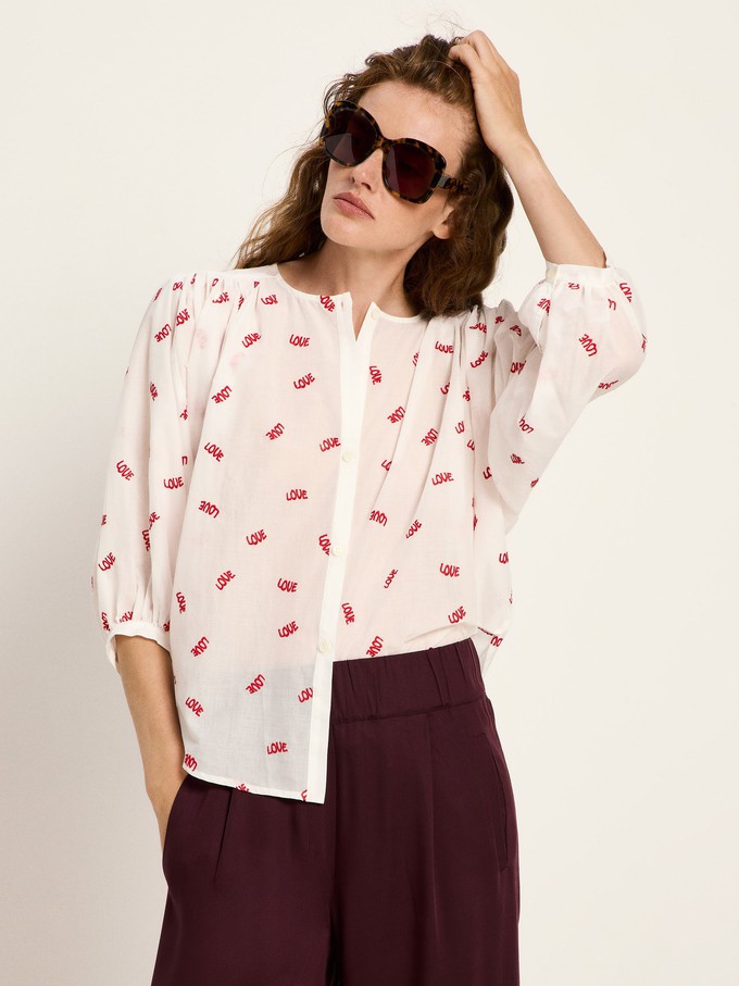 Bluse mit Kräuseln from LANIUS
