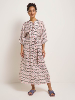 Kaftankleid Print Ikat from LANIUS