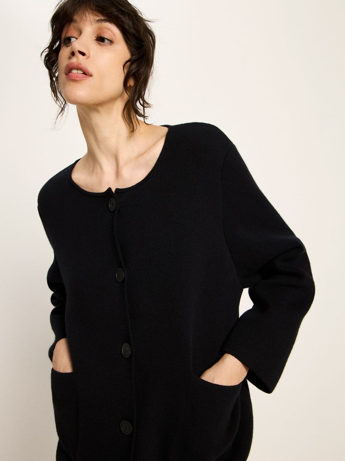 Strickjacke Doubleface (GOTS) from LANIUS