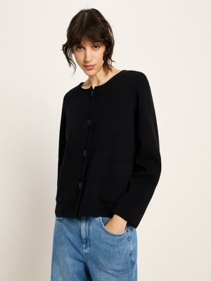 Strickjacke Doubleface (GOTS) from LANIUS