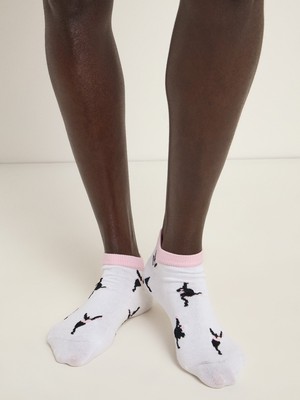 Sneaker Socken mit Intarsie (GOTS) from LANIUS