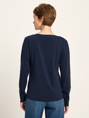 Shirt mit V-Ausschnitt (GOTS) from LANIUS
