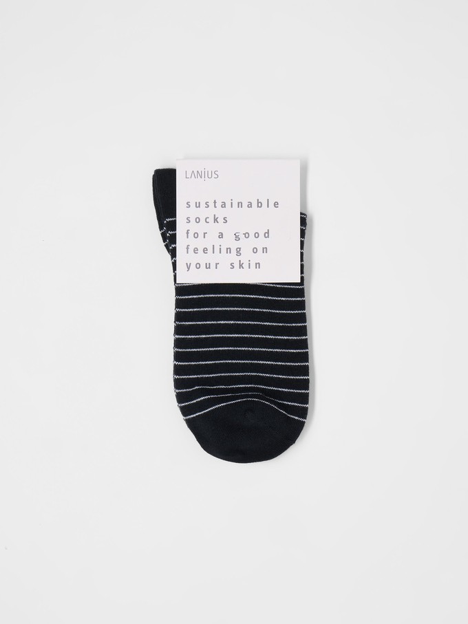 Sneaker Socken Streifen (GOTS) from LANIUS