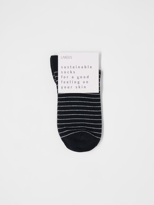 Sneaker Socken Streifen (GOTS) from LANIUS