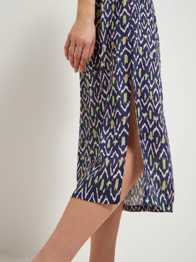 Kaftankleid Print Ikat from LANIUS