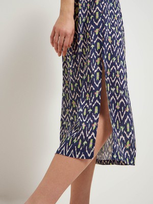 Kaftankleid Print Ikat from LANIUS