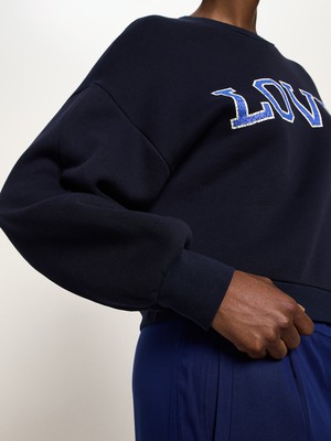 Statementsweatshirt (GOTS) from LANIUS