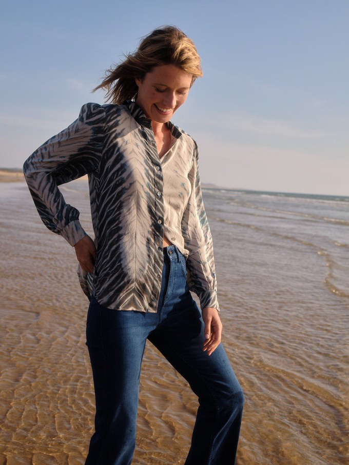 Seidenbluse Print Tabu from LANIUS