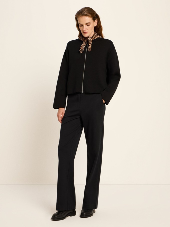 Strickjacke mit Reißverschluss (GOTS) from LANIUS