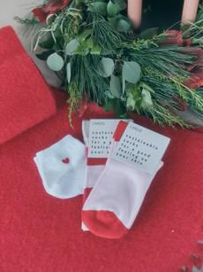 Socken mit Blockstreifen (GOTS) via LANIUS