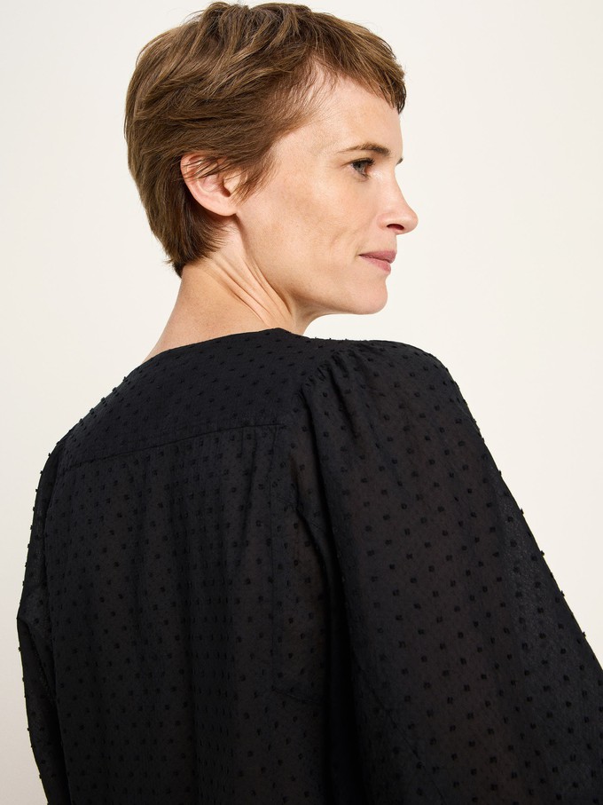Strukturbluse mit Kräuseln from LANIUS