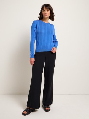 Pullover mit breiter Rippe (GOTS) from LANIUS