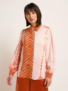 Seidenbluse Print Tabu via LANIUS