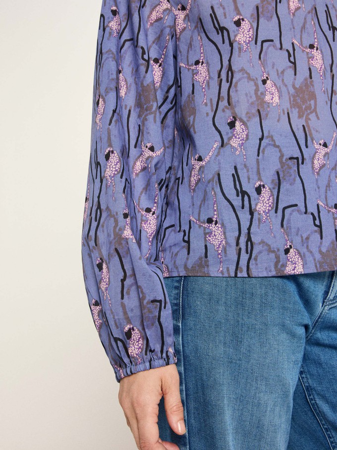 Langarm Bluse mit Kräuseln from LANIUS
