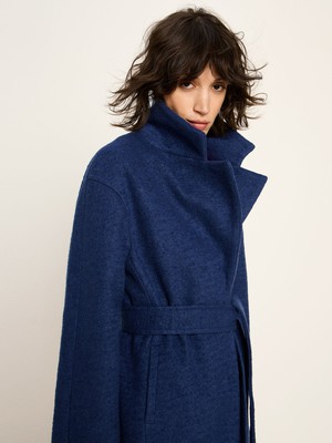 Walkmantel mit Revers (GOTS) from LANIUS