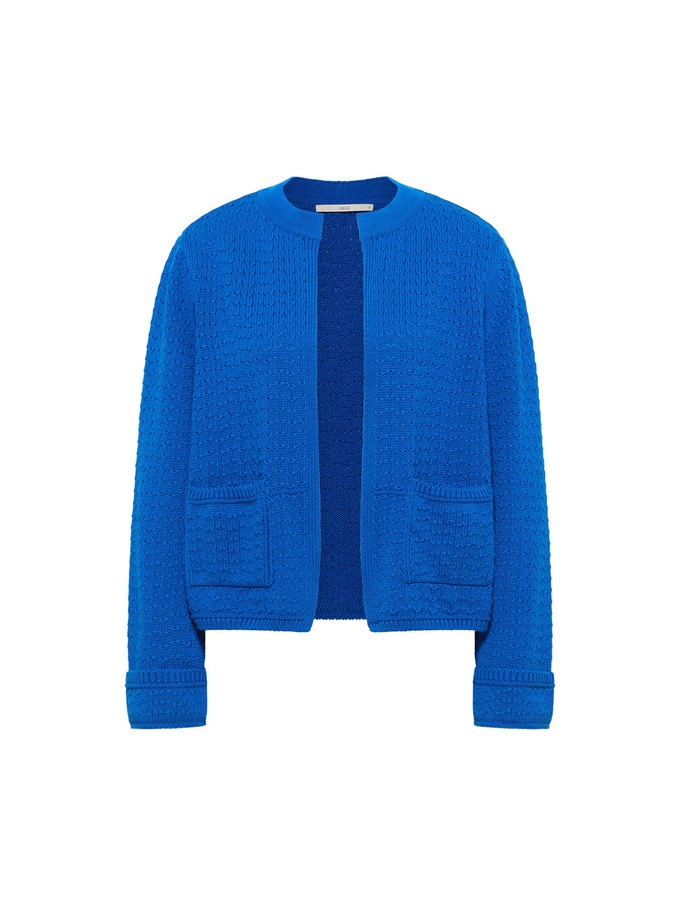 Strickjacke mit Struktur (GOTS) from LANIUS