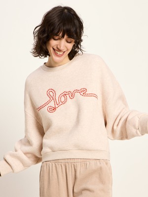 Statementsweatshirt (GOTS) from LANIUS