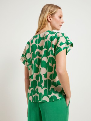 Blusenshirt Print Graphic Dots from LANIUS