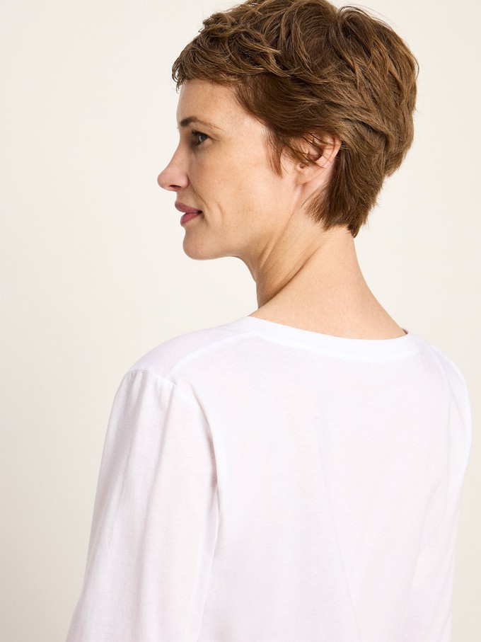 Shirt mit V-Ausschnitt (GOTS) from LANIUS