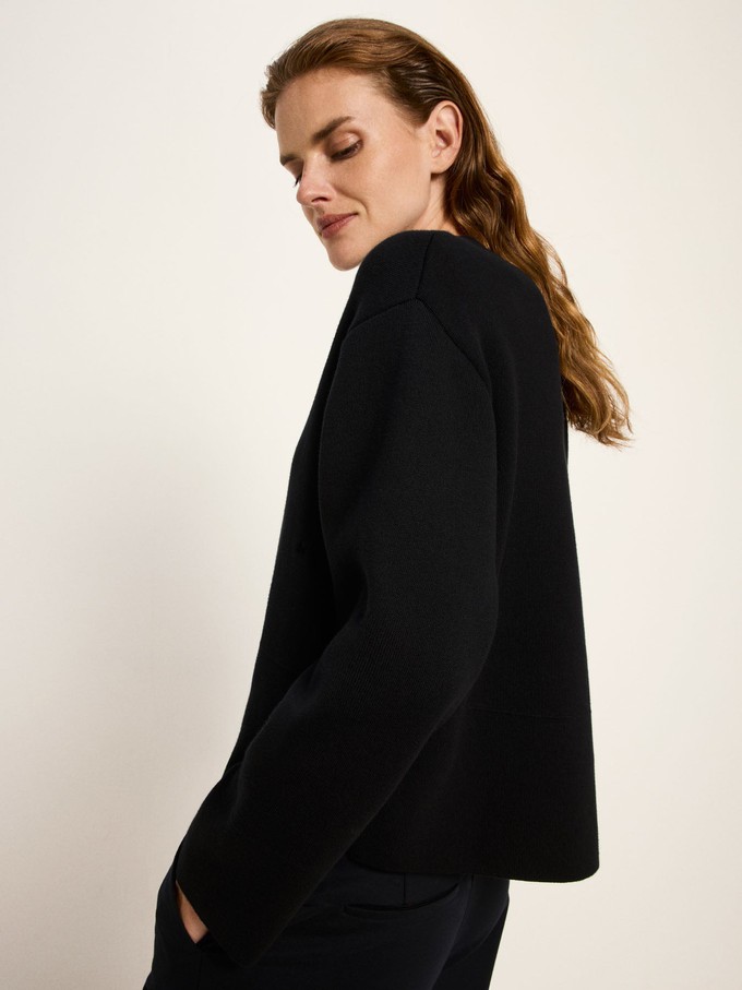 Strickjacke mit Reißverschluss (GOTS) from LANIUS