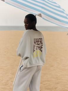 Statement Sweatshirt (GOTS) via LANIUS