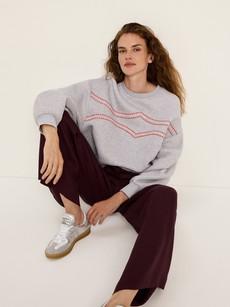 Statementsweatshirt (GOTS) via LANIUS