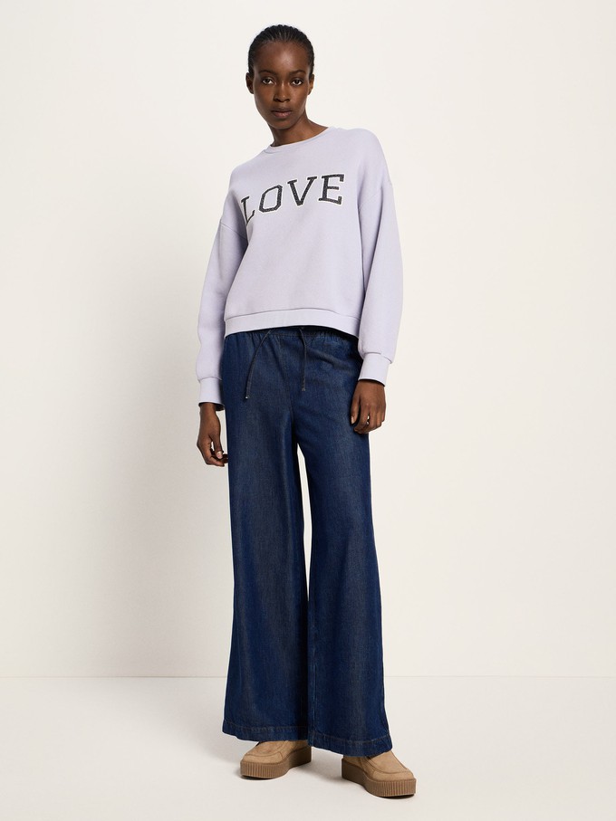 Statementsweatshirt (GOTS) from LANIUS