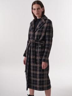 Langer Karo-Mantel via LANIUS