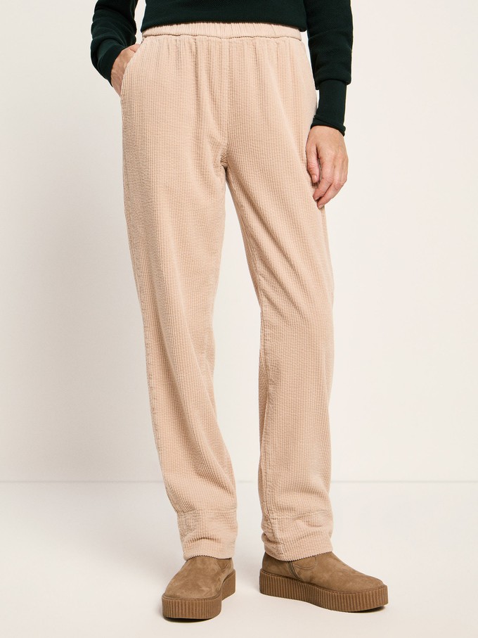 Kord Hose mit Gummizug (GOTS) from LANIUS
