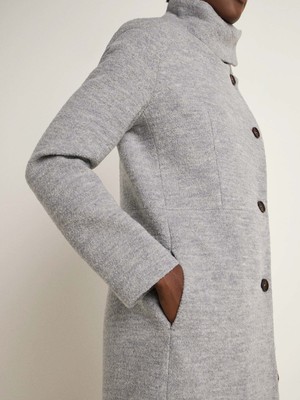 Walkmantel mit Stehkragen (GOTS) from LANIUS