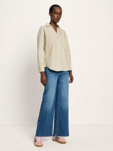 Oversize Hemdbluse (GOTS) via LANIUS