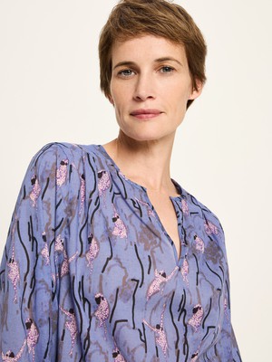 Langarm Bluse mit Kräuseln from LANIUS