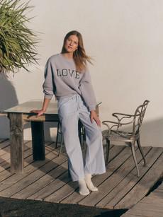 Statementsweatshirt (GOTS) via LANIUS