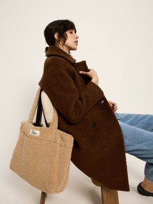 Wattierte Teddy Tasche (GRS) from LANIUS