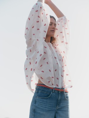 Bluse mit Kräuseln from LANIUS