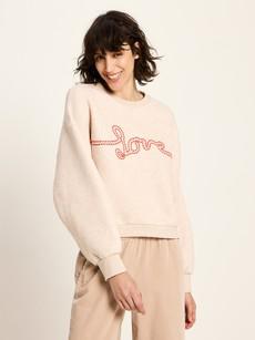 Statementsweatshirt (GOTS) via LANIUS