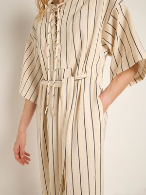 Streifen-Kaftankleid (OCS) from LANIUS