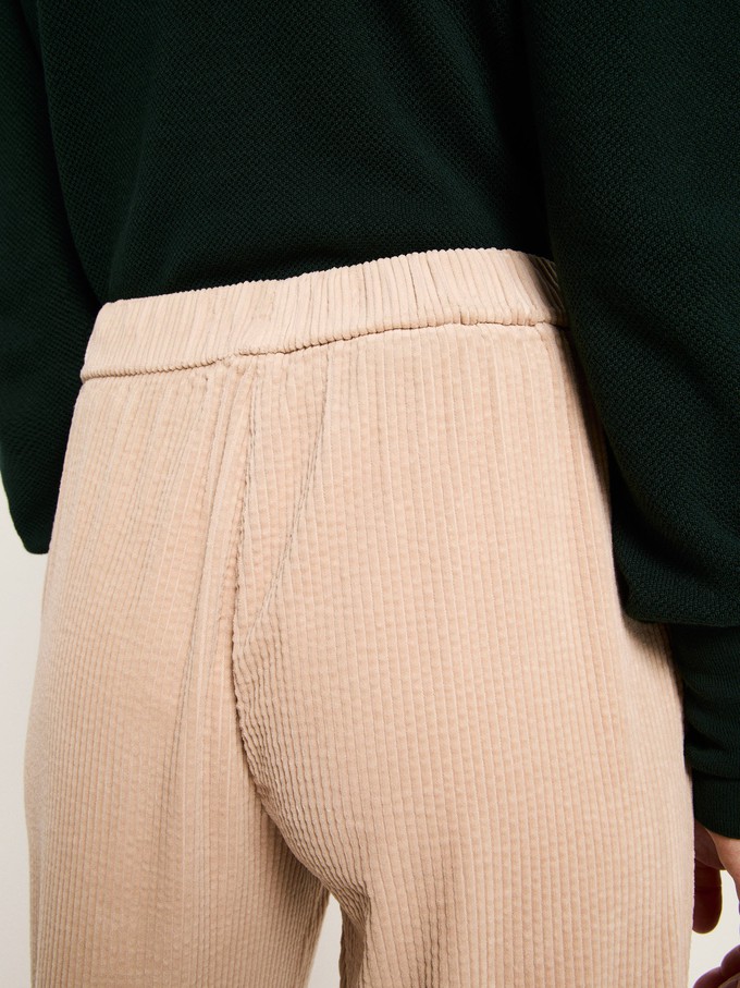 Kord Hose mit Gummizug (GOTS) from LANIUS
