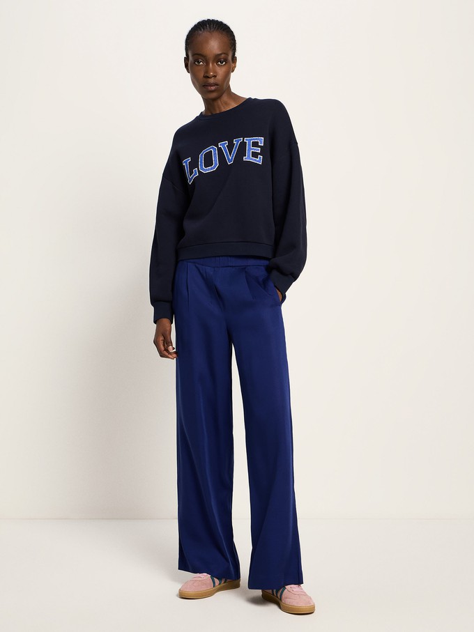 Statementsweatshirt (GOTS) from LANIUS